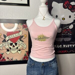 Pink "Miss Waborita" Cabo Baby Tank